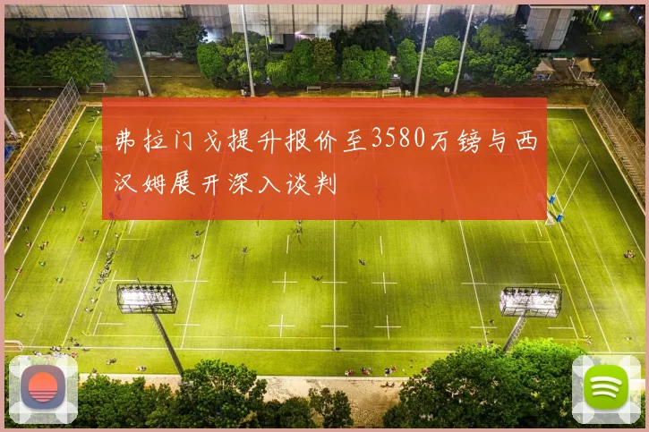 弗拉门戈提升报价至3580万镑与西汉姆展开深入谈判